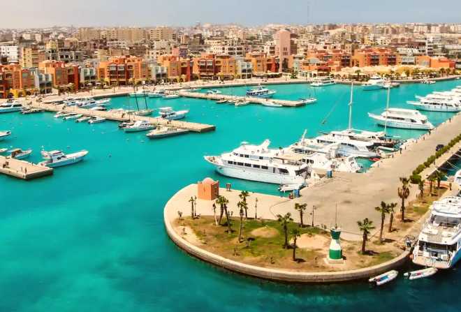 hurghada Marina port