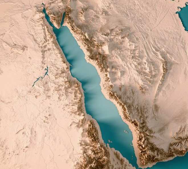 the red sea location